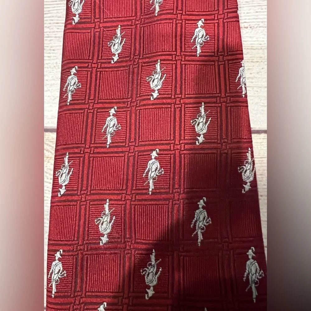 Yves Francois Red Necktie 4